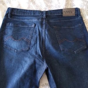 Men's Urban Star straight fit stretch jeans